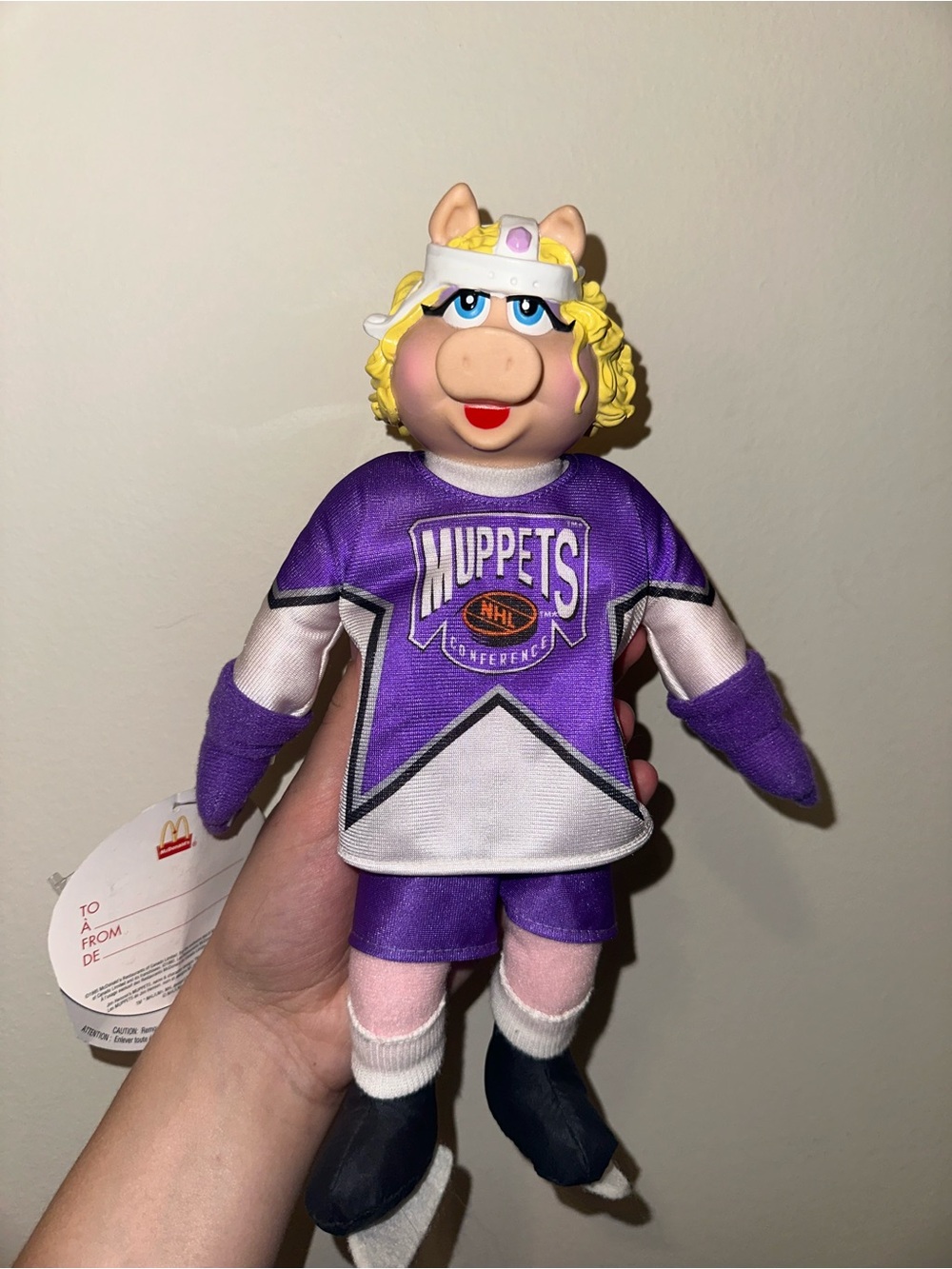 1995 McDonald's NHL Muppets - Miss Piggy